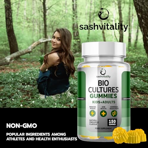 Pineapple Probiotic Gummies for Gut and Immune Health