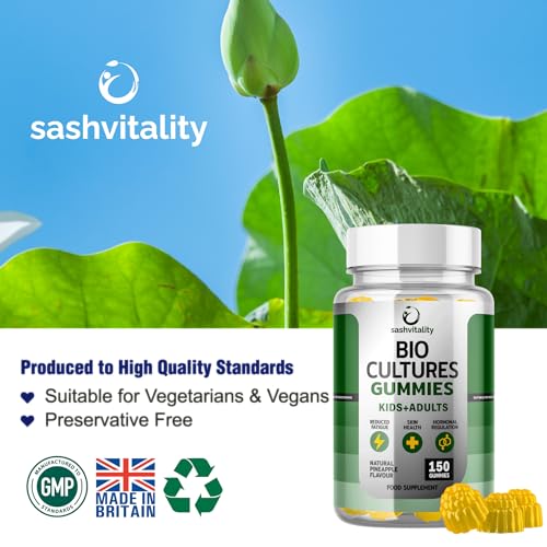 Pineapple Probiotic Gummies for Gut and Immune Health