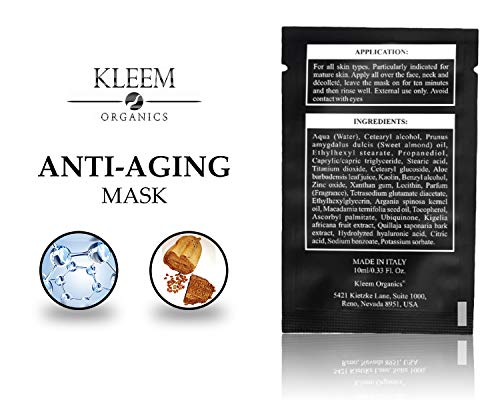 5 Pack Anti-Aging & Nourishing Face Masks