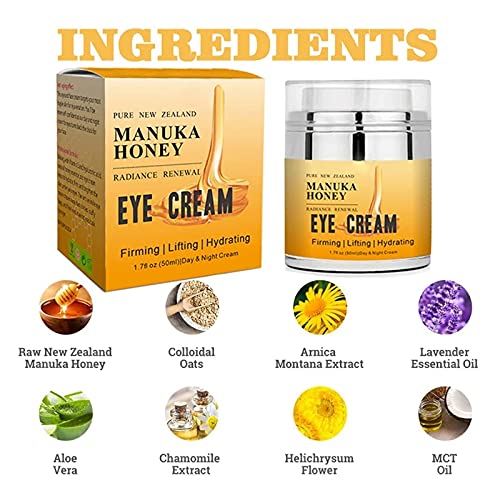 Manuka Honey Eye Cream for Dark Circles