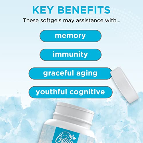 Liposomal Fisetin 1000mg with Quercetin 200mg 60 Softgels