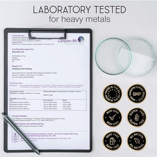 High-Dose Marine Collagen Capsules with Hyaluronic Acid