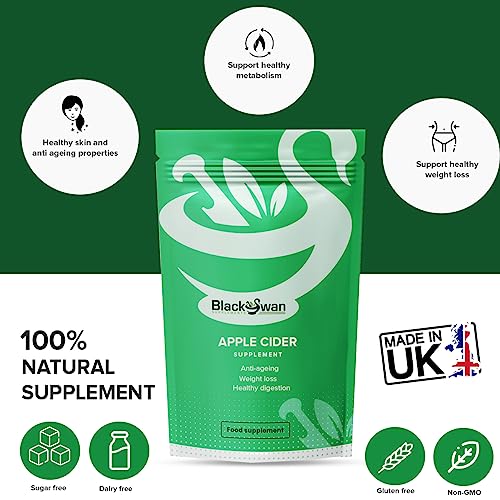 Black Swan Apple Cider Vinegar Capsules for Skin