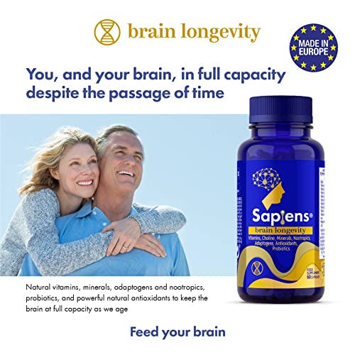 Brain Support Multivitamin for Anti-Aging - 60 Capsules