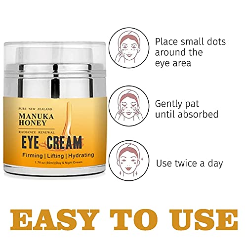 Manuka Honey Eye Cream for Dark Circles