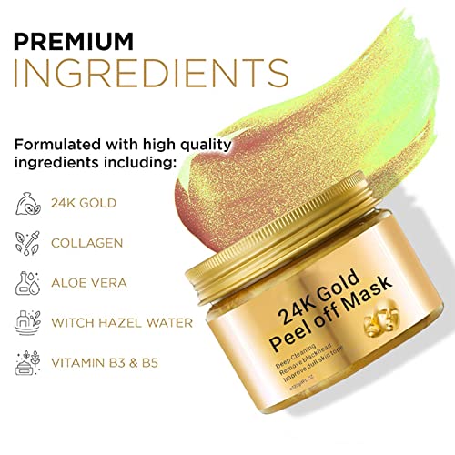 Gold Peel-Off Mask for Anti-Aging and Firming