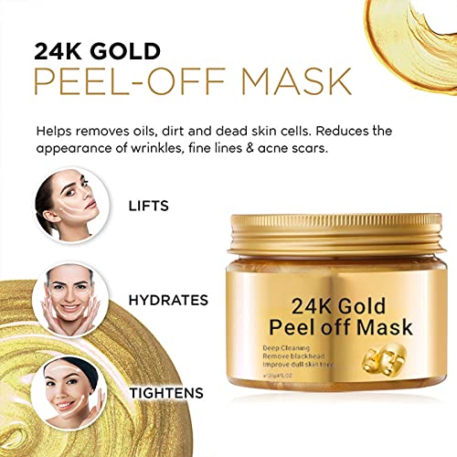Gold Peel-Off Mask for Anti-Aging and Firming