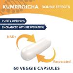 NAD+ Boosting Anti-Aging Supplement with Resveratrol