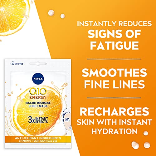 NIVEA Q10 + C Energy Anti-Wrinkle Sheet Mask