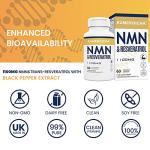 NAD+ Boosting Anti-Aging Supplement with Resveratrol