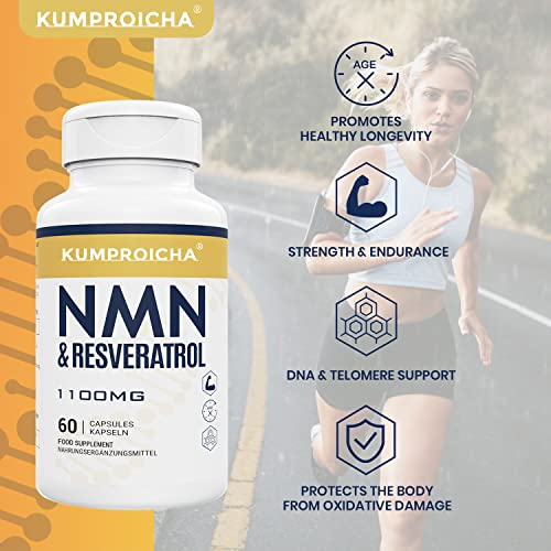 NAD+ Boosting Anti-Aging Supplement with Resveratrol