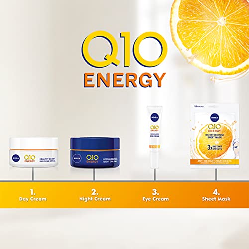NIVEA Q10 + C Energy Anti-Wrinkle Sheet Mask