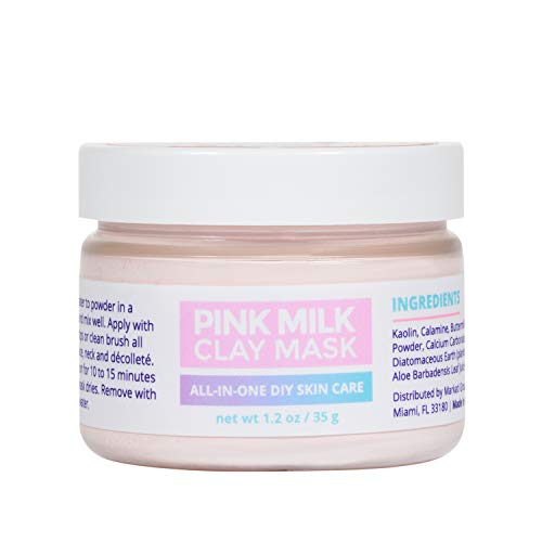 Gentle Pink Milk Clay Mask for Sensitive Skin