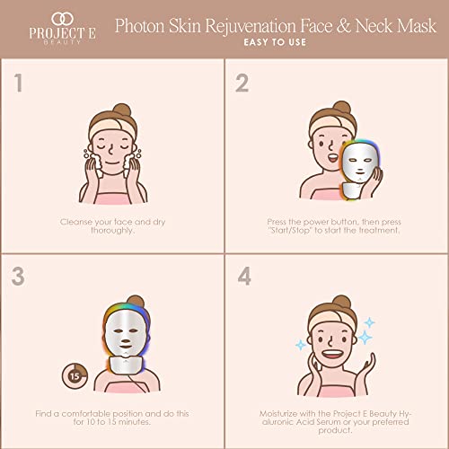 Project E Beauty Wireless LED Anti-Aging Face Mask
