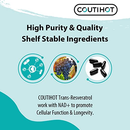 Liposomal NAD+ & Trans-Resveratrol Anti Aging Softgels