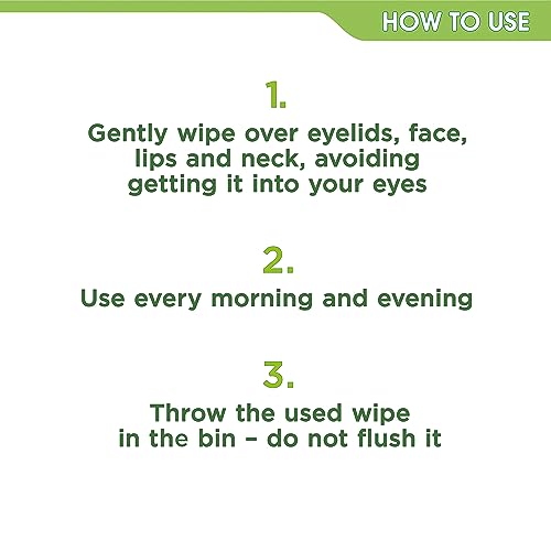 Biodegradable Exfoliating Face Wipes for Sensitive Skin