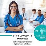 Liposomal NAD+ & Trans-Resveratrol Anti Aging Softgels