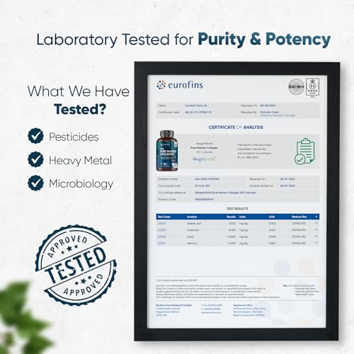 Marine Collagen Capsules - 1170mg Pure Type 1