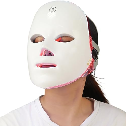 LED Face Light Therapy Mask for Anti-Aging