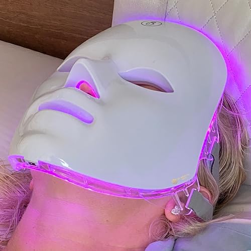 LED Face Light Therapy Mask for Anti-Aging