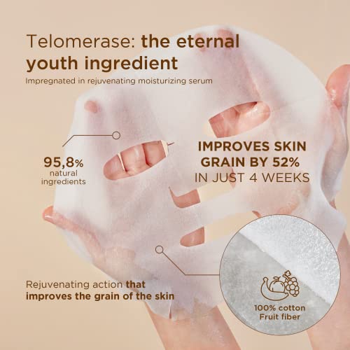 Hydrating Rejuvenating Face Masks with Hyaluronic Acid