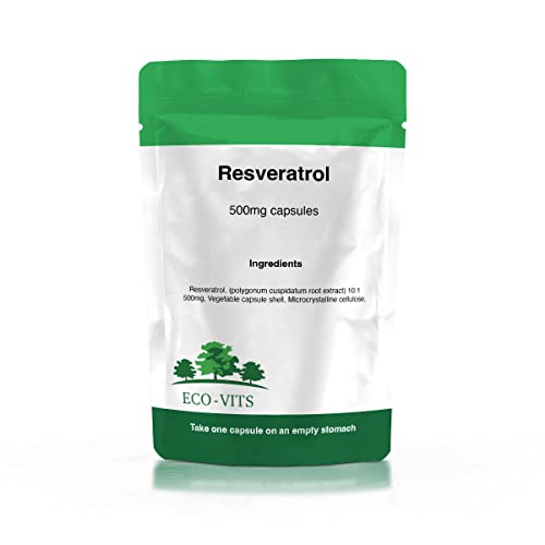 High-Potency Resveratrol 500mg - Anti-Aging Support