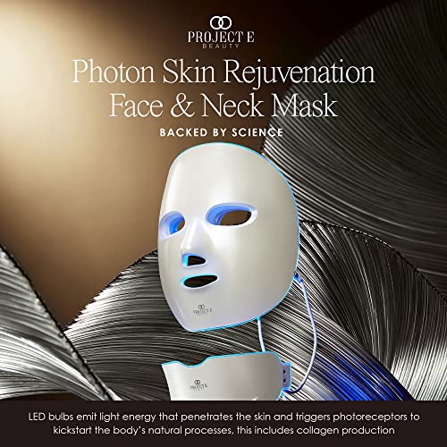 LED Face & Neck Mask for Anti-Aging and Acne
