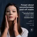 Hydrating Rejuvenating Face Masks with Hyaluronic Acid