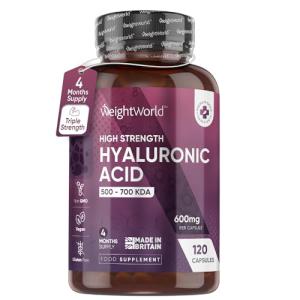 Triple Strength Hyaluronic Acid Capsules - 120 Vegan