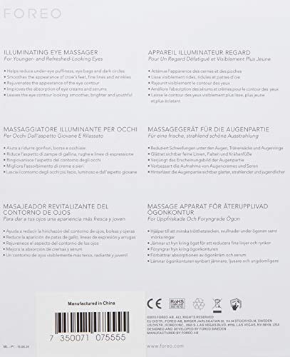 Foreo Iris Eye Massager for Dark Circles