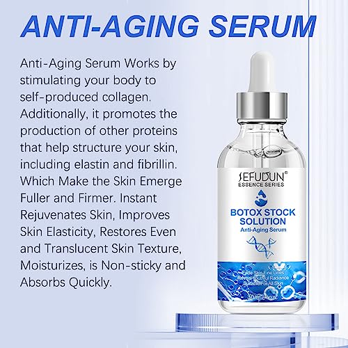 Instant Botox Serum for Tightening and Hydration