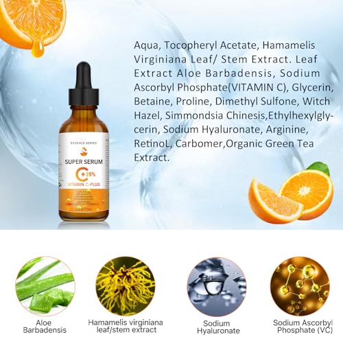Vitamin C Serum with Hyaluronic Acid and Retinol