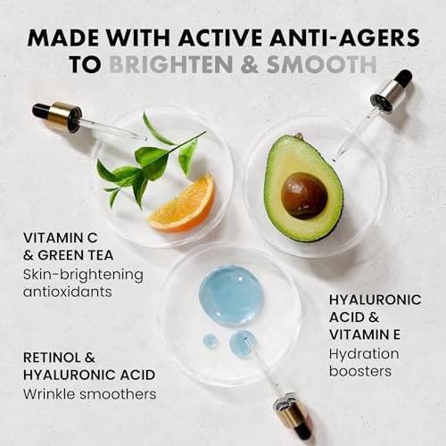 Eclat 3-Pack Face Serums for Youthful Skin