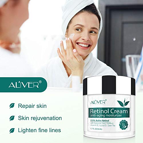 Retinol Night Cream with Hyaluronic Acid & Vitamins