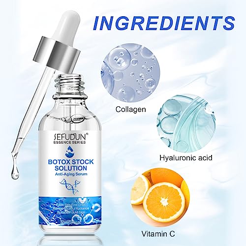Instant Botox Serum for Tightening and Hydration