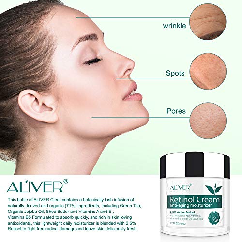 Retinol Night Cream with Hyaluronic Acid & Vitamins