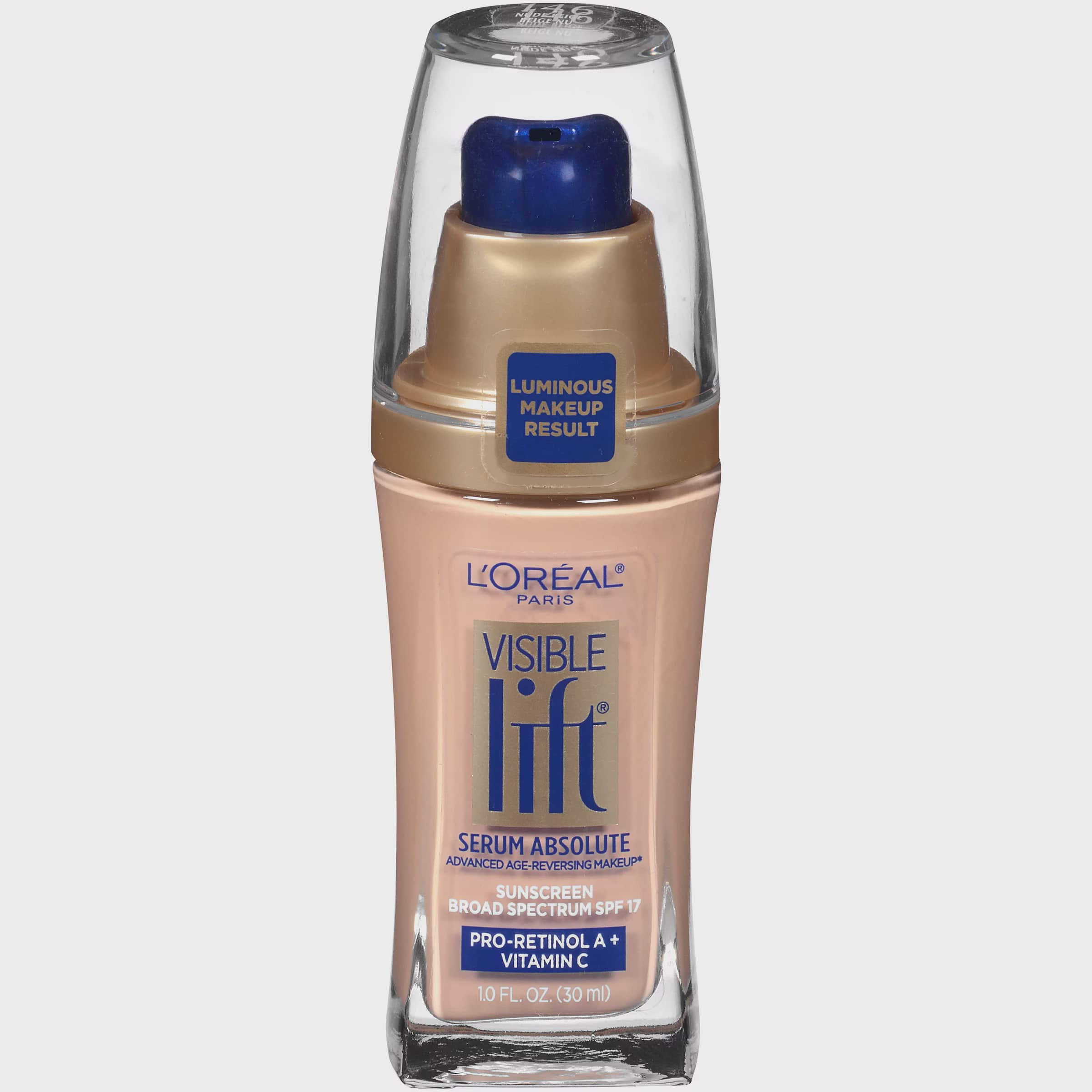 LOREAL Visible Lift Serum Absolute Nude Beige SPF 17