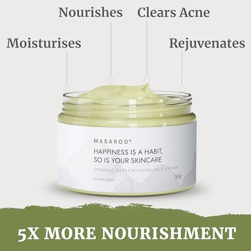 Natural Anti-Aging Face Cream with Collagen and Vitamin A