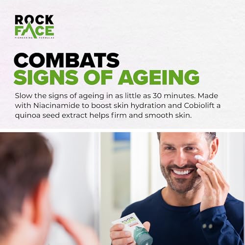 Rock Face Men's Fast-Absorbing Anti-Aging Moisturiser