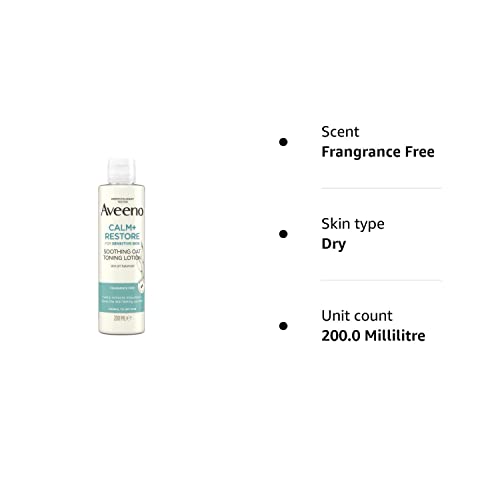 Aveeno Calm & Restore Facial Toner, 200 ml