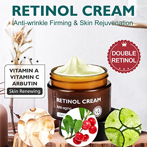 Retinol Face Cream for Anti-Aging and Moisturizing