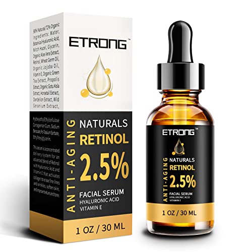 High Strength Retinol Serum with Hyaluronic Acid