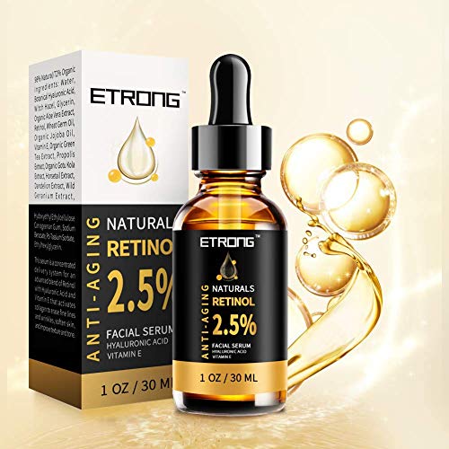 High Strength Retinol Serum with Hyaluronic Acid