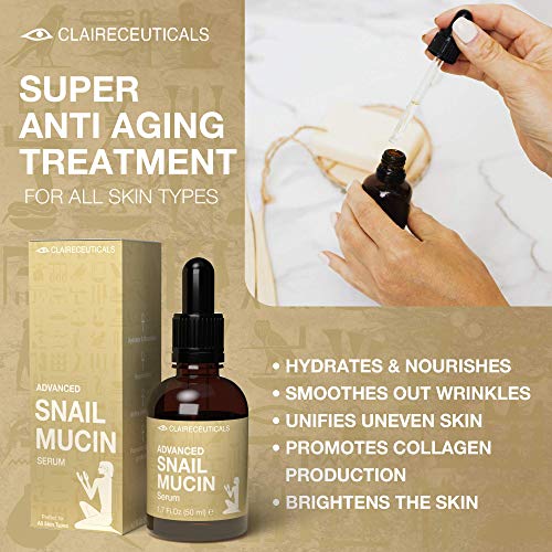 Claireceuticals Snail Mucin Anti-Aging Face Serum