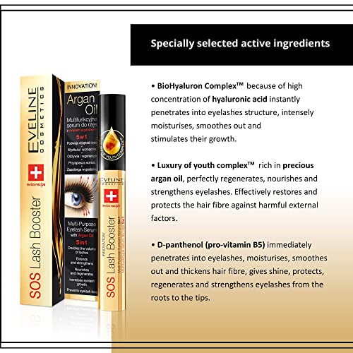 Eveline SOS Lash Booster with Argan Oil