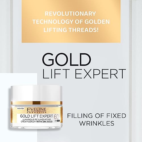 Gold Lift Expert Rejuvenating Cream Serum with 24k Gold