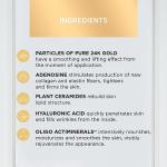 Gold Lift Expert Rejuvenating Cream Serum with 24k Gold