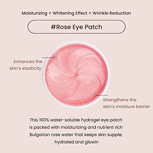 Heimish Bulgarian Rose Eye Hydrogel Patches 72 Pack