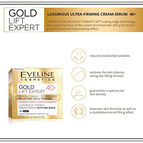 Eveline Gold Lift Expert 40+ Firming Cream Serum