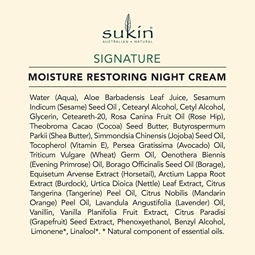 Sukin Hydrating Night Repair Cream 120ml